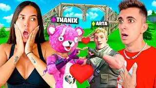 Mi ex ARTA me INVITA a FORTNITE a ESCONDIDAS...