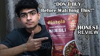 Pintola high protine muesli honest review 😍