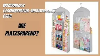 BEWERTUNG (2026): Woodoulogy Geschenkpapier-Aufbewahrung grau. Infos