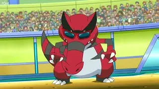 Krokorok evoluindo para Krookodile
