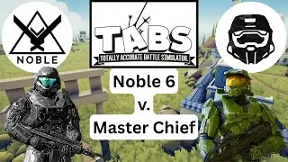 Master Chief v  Noble 6 in TABS