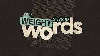 Old Town Church / The Weight of Your Words / Pastor Rudy Tinoco / Nov 2