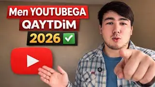 Men YouTube’ga Qaytdim | Amerikadegi So’ngi Yangiliklar 2026 🔥