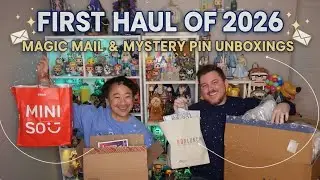 First Big Haul of 2026! Plus Magic Mail & Pin Unboxings!