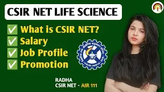 CSIR NET Life Sciences Exam Information | Salary After NET | Job Profile| Salary| NET LS.