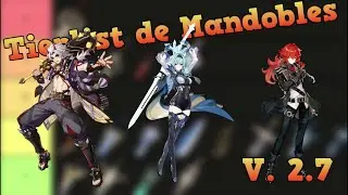 Mi tierlist de los mejores mandobles | Genshin Impact