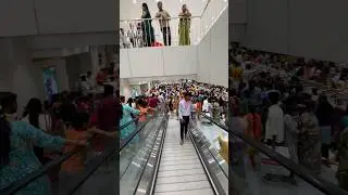 RS brothers shop opening crowd #trending #rsbrothers #shopping #viral #india #cute  #travelvlog