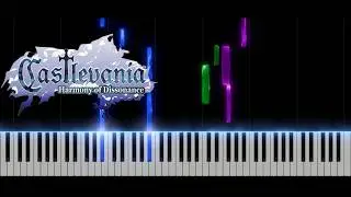 Castlevania: Harmony of Dissonance - Prologue (Theme of Maxim Kischine) (Piano Tutorial)