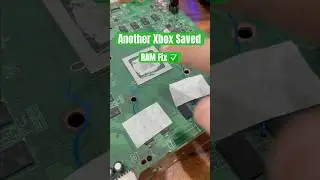 Xbox One S Fixed! RAM Section Repair 🔧 #shorts