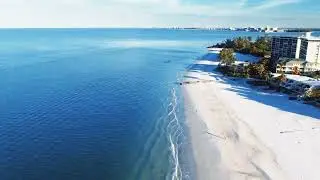 186 | USA 4K Fantastic Florida Beach Scene Free Stock Footage | No copyright | Royalty Free