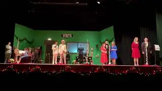 Huntington High School theater presents It&rsquo;s a wonderful life - a radio play 2024. Final night