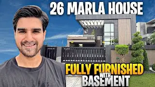 INSIDE Fully Furnished Ultra Luxurious Modern House with 6 bedrooms | Full Basement | phase 8 Lahore