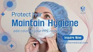 🎥 Yutai Bouffant Caps &ndash; Color Meets Cleanliness