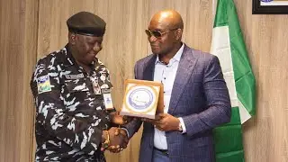 PEACE AND SECURITY: NDDC BOSS DR. SAMUEL OGBUKU WELCOMES NEW RIVERS COMMISSIONER OF POLICE.