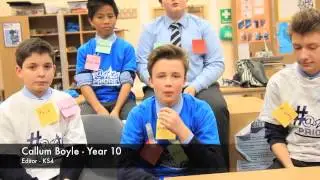 Priory Ruskin 'Hashtag Priority' Student magazine advert