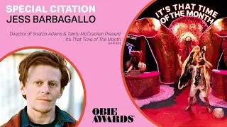 68th Obie Awards: Jess Barbagallo Acceptance Speech