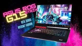 ASUS ROG STRIX G15 2021 : REVIEW RTX 3060, RYZEN 7 5800H, 16GB RAM