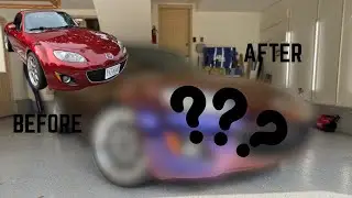 Wrapping a Mazda Miata