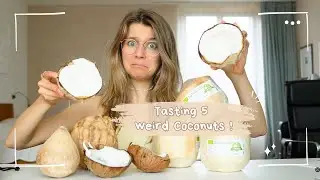 The BEST Way to Open a Coconut 🥥 (Easy Trick!)