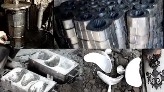How to make of Aluminum saftey guard In fectory I Amazing Technique of Motor Stator Restoration.