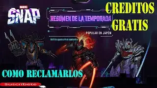 Consique 100 creditos GRATIS en Marvel Snap