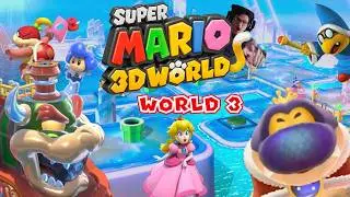 Super Mario 3D World: World 3 As Peach
