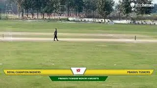 Royal Champion Bashers vs Pravayu Tuskers | Live - Lucknow GCRG Cricket Ground
