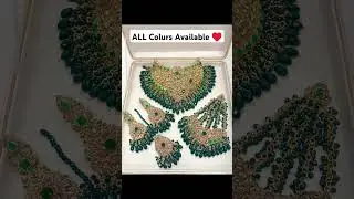 Most Trending Bridal Models Wear Jewellery Sets All Colours Available😍🔥#trending #jewellery #shorts