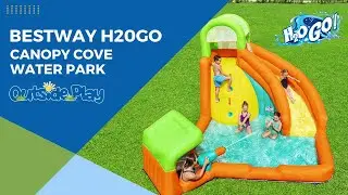 Bestway H2OGO! Canopy Cove Mega Water Park Inflatable Pool 53436 | Outside Play