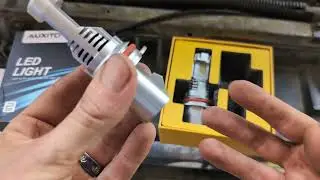 HD Harness and LED Headlight Upgrade 1989 Ford F-350. (Burned headlight switch fix)