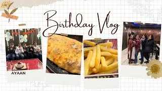 Birthday jab doston aur family ke sath ho to aisa hi hota hai॥