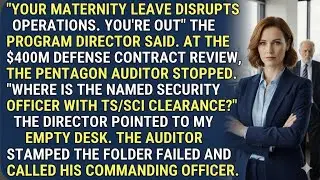 Fired Over Maternity Leave, I Exposed Clearance Fraud & Cost Them $400M