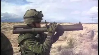 Launching M72 LAW