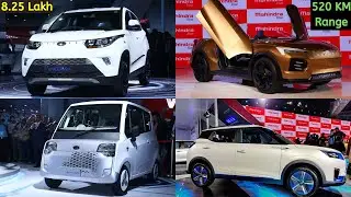 Mahindra eKuv 100,eXUV 300,Funster,Quadricycle | Auto Expo 2020