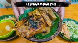 PENYAJIANNYA JUOS! LESEHAN MBAH PINE KULINER SRAGEN