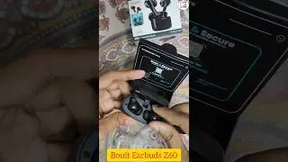 BOULT Z60 UNBOXING #shorts #ytshorts #yt #trending #viral #youtubeshorts #earbuds #earbudsunder1500
