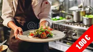 Gourmet Plating Close-Up &ndash; Chef&rsquo;s Hands at Work | HD Stock Video