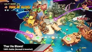 Crash Bandicoot 4 - Thar He Blows All Collectibles (Normal & Inverted)