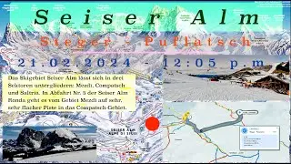 SEISER ALM: Steger - Puflatsch │Abfahrt Nr. 5 der Seiser Alm Ronda