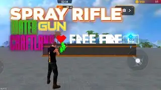 Free fire craftland spray rifle script | free fire craftland water gun script | #script #freefire 