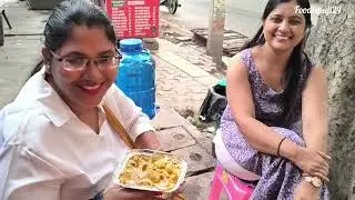 Meet with Nikki Di at Food Cart | Food Vlog India | Foodiepuji24