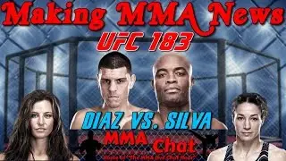 UFC 183: Silva vs. Diaz Main Card Predictions On 'The MMA Live Chat Show'