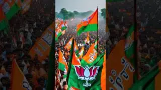 How many seats did BJP win in Madhya Pradesh #Elections2023? #politics  #India #trending