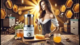 🍯 VEVOR 3 Frame Honey Extractor | Best Honey Spinner 🍯