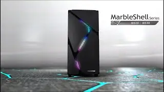 ENERMAX MARBLESHELL MS30 Series, A Unique, Marble-Styled ARGB Computer Gaming Case