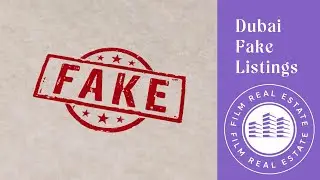 Dubai Fake Listings #FILMrealestate #Dubai #UAEPropertyCinematography