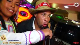 SAYA AFROBOLIVIANA EN EL CUMPLEAÑOS DE JANNETH Y LESLY