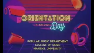 Orientation Day (popular music department)
