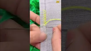 OverLock stitch by hand !  #overlock #handmade #hand #shortvideo #shorts