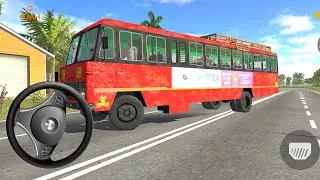 Indian Sleeper Bus Simulator | 3D Old Bus Driving Game - Bus Wala Game - Android Gameplay |